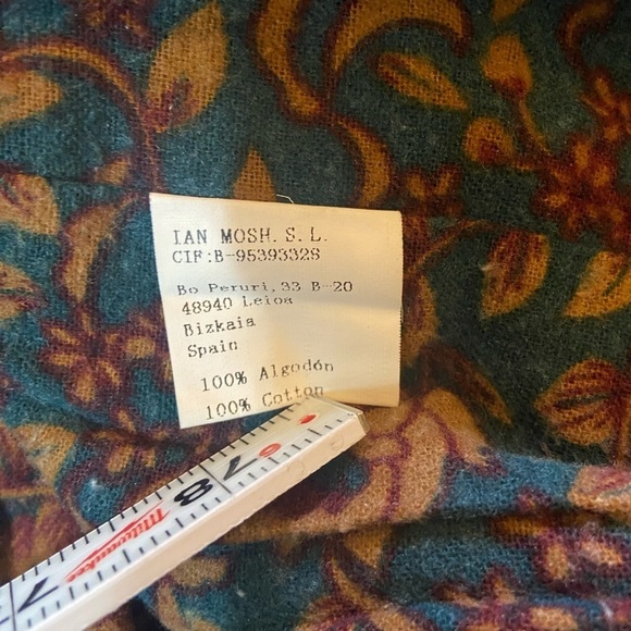 Ian Mosh S.L Multi-Layer Sleeveless Check Tweed Floral Ruffle Dress - Picture 16 of 16